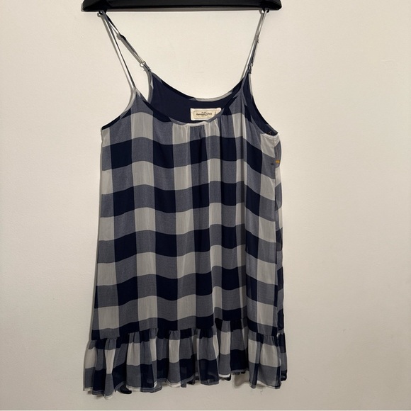 Abercrombie & Fitch Black and White Chemise with Ruffled Hem - Picture 4 of 11